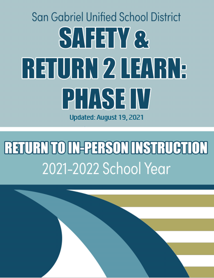 Safety & Return 2 Learn Phase IV